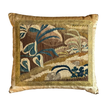 18th C. Tapestry Fragment (#T101523 | 18 1/2 x 20 1/2