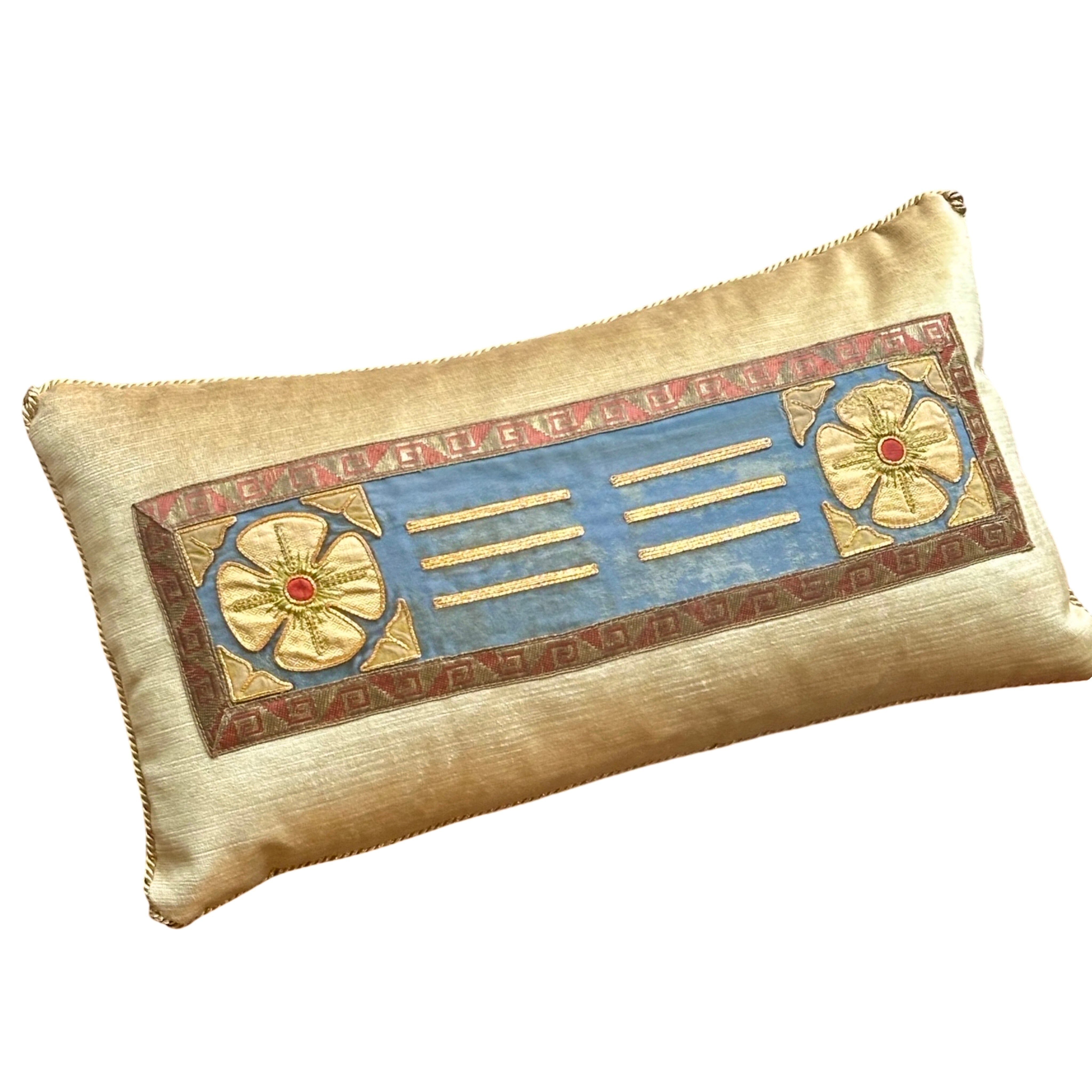 1920's or 1930's Applique (#A061725 | 10.5 x 19") New Pillows B. Viz Design
