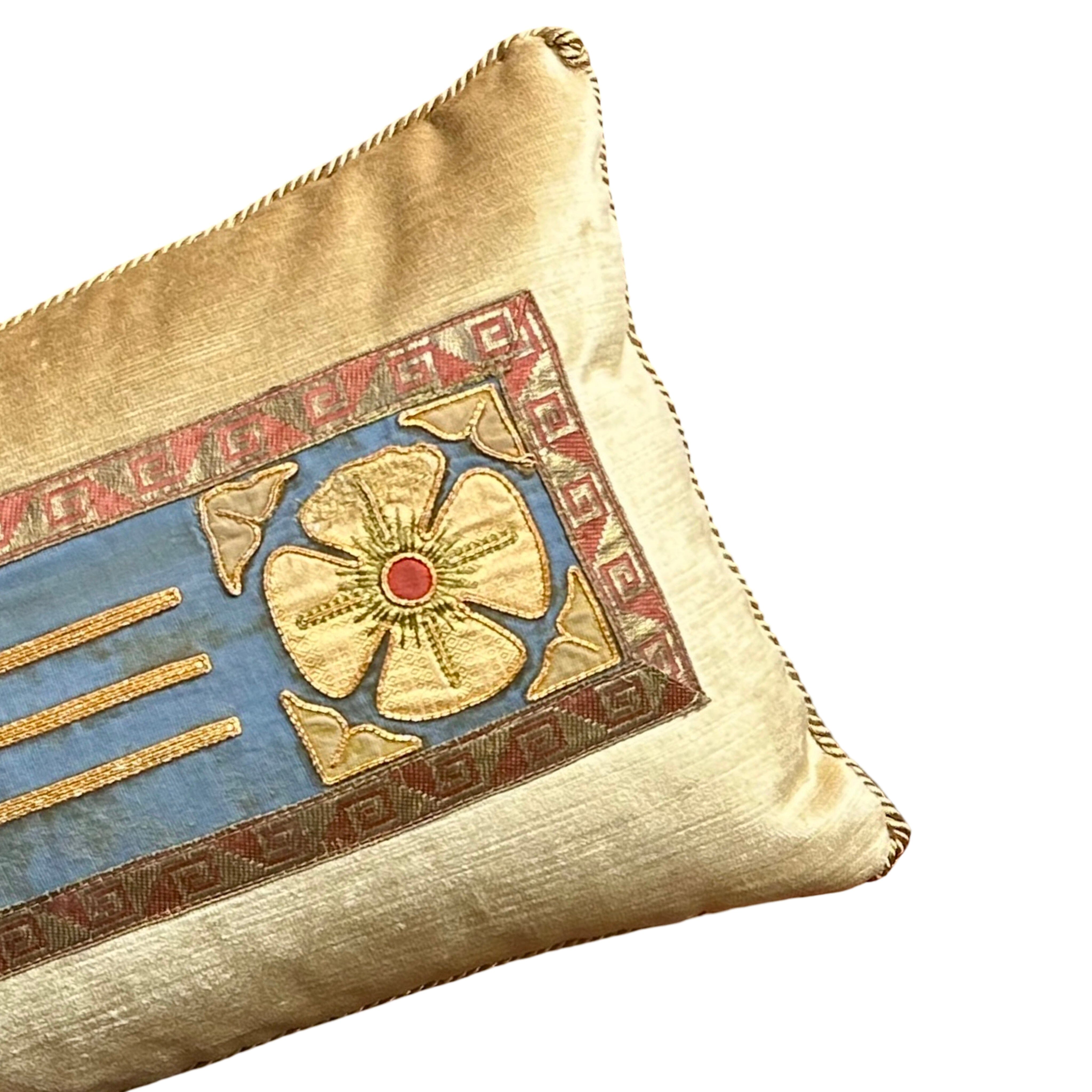 1920's or 1930's Applique (#A061725 | 10.5 x 19") New Pillows B. Viz Design