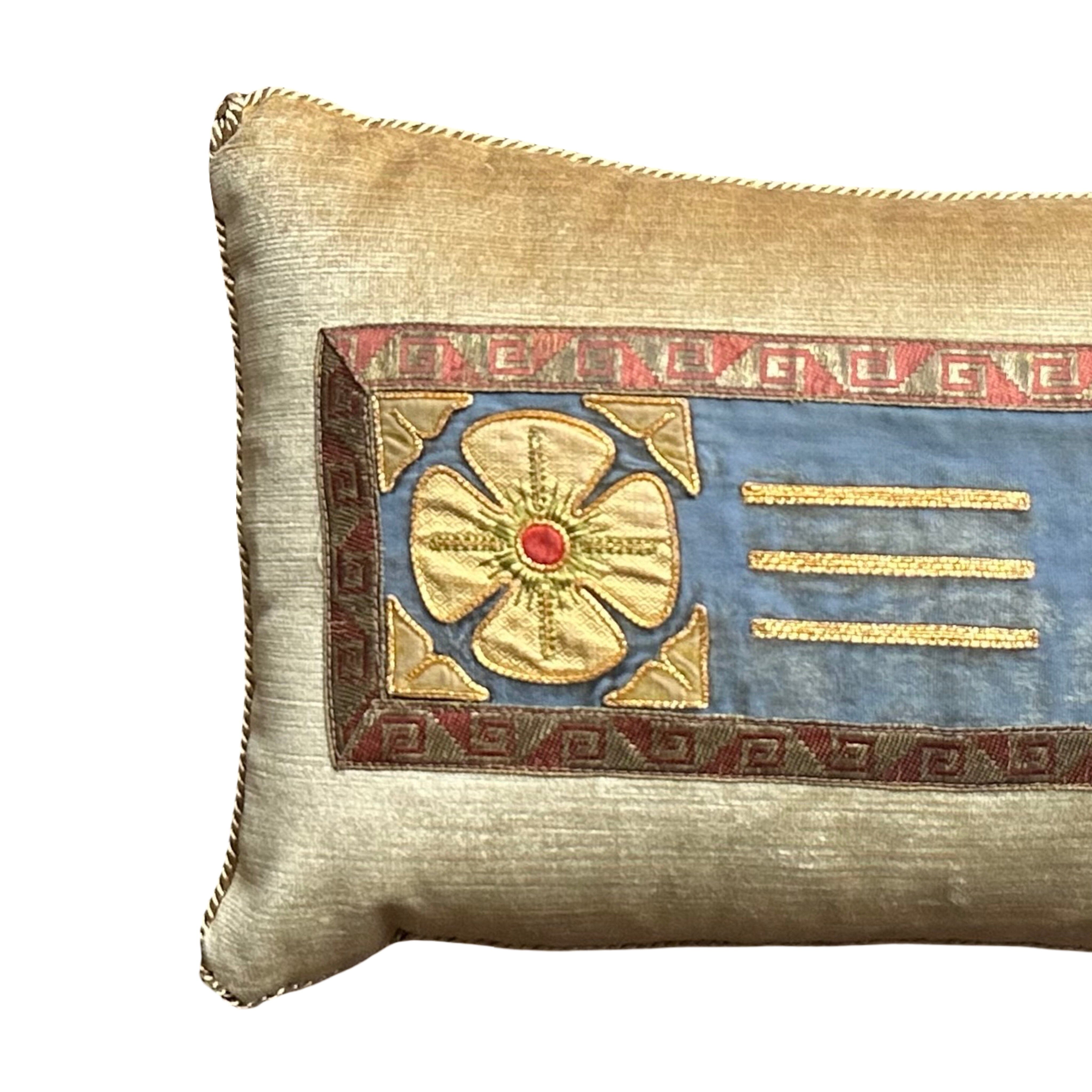 1920's or 1930's Applique (#A061725 | 10.5 x 19") New Pillows B. Viz Design