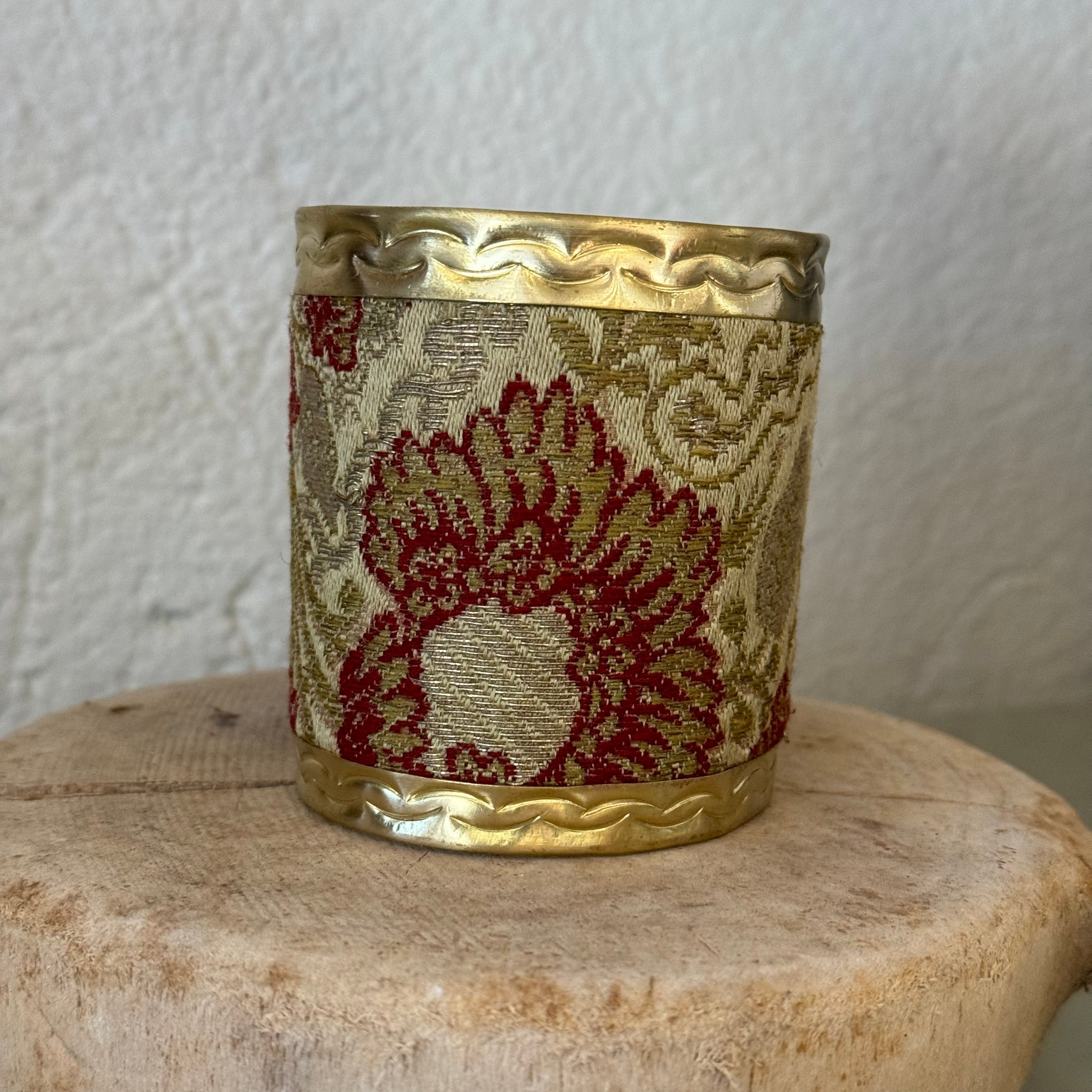 Antique Embroidery Cuff Bracelet |Gold, Metallic Golds, Reds Bracelet Eyup Gunduz C