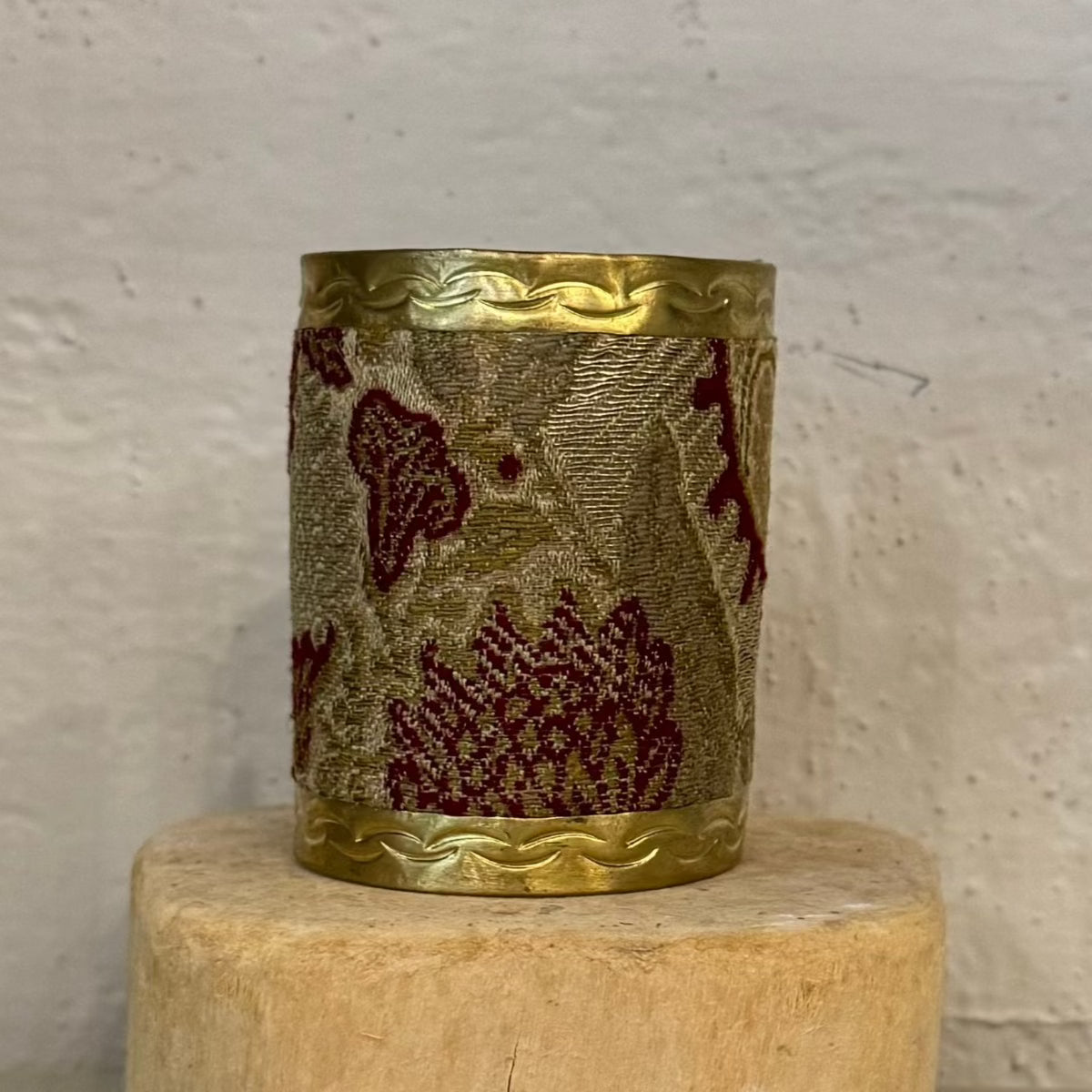 Antique Embroidery Cuff Bracelet |Gold, Metallic Golds, Reds Bracelet Eyup Gunduz H