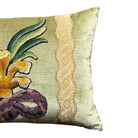 Antique English Crewel Embroidery (#E061424 | 13.5 x 20") New Pillows B. Viz Design