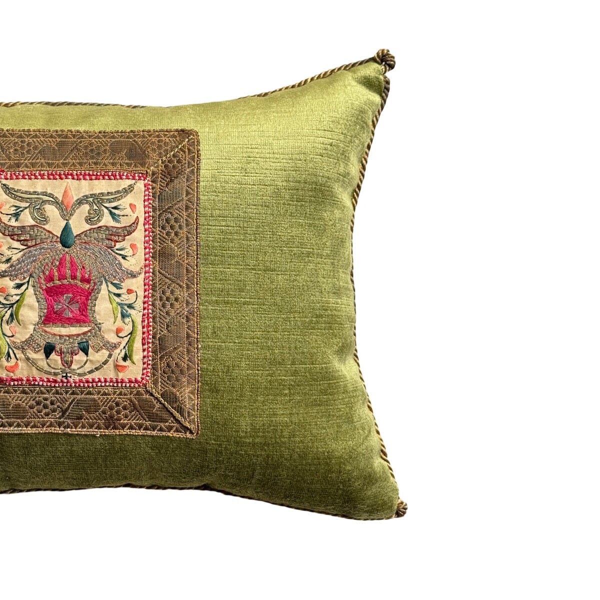 Antique European Crest (#E042224 | 10 1/2 x 14") New Pillows B. Viz Design