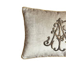 Antique European Raised Gold Metallic Embroidery (#E021224 | 11 x 15") New Pillows B. Viz Design