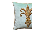 Antique Ottoman Empire Gold Metallic Embroidery (#E031124A&B | 20 x 20") New Pillows B. Viz Design