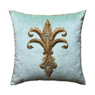 Antique Ottoman Empire Gold Metallic Embroidery (#E031124A&B | 20 x 20") New Pillows B. Viz Design