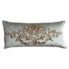 Antique Ottoman Empire Gold Metallic Embroidery (#E052024 | 15 x 32") New Pillows B. Viz Design