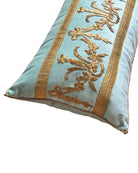 Antique Ottoman Empire Raised Gold Embroidery (#E130523 | 13 1/4 x 29 1/2") New Pillows B. Viz Design