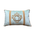 Antique Ottoman Empire Raised Gold Metallic Embroidery (#E072524A&B | 11 x 17") New Pillows B. Viz Design