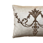 Antique Ottoman Empire Raised Gold Metallic Embroidery (#E111023A&B | 16 1/2 x 20 1/2") New Pillows B. Viz Design