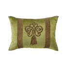 Antique Ottoman Empire Raised Metallic Embroidery (#E092023A&B | 13 x 18") New Pillows B. Viz Design