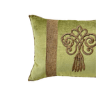 Antique Ottoman Empire Raised Metallic Embroidery (#E092023A&B | 13 x 18") New Pillows B. Viz Design