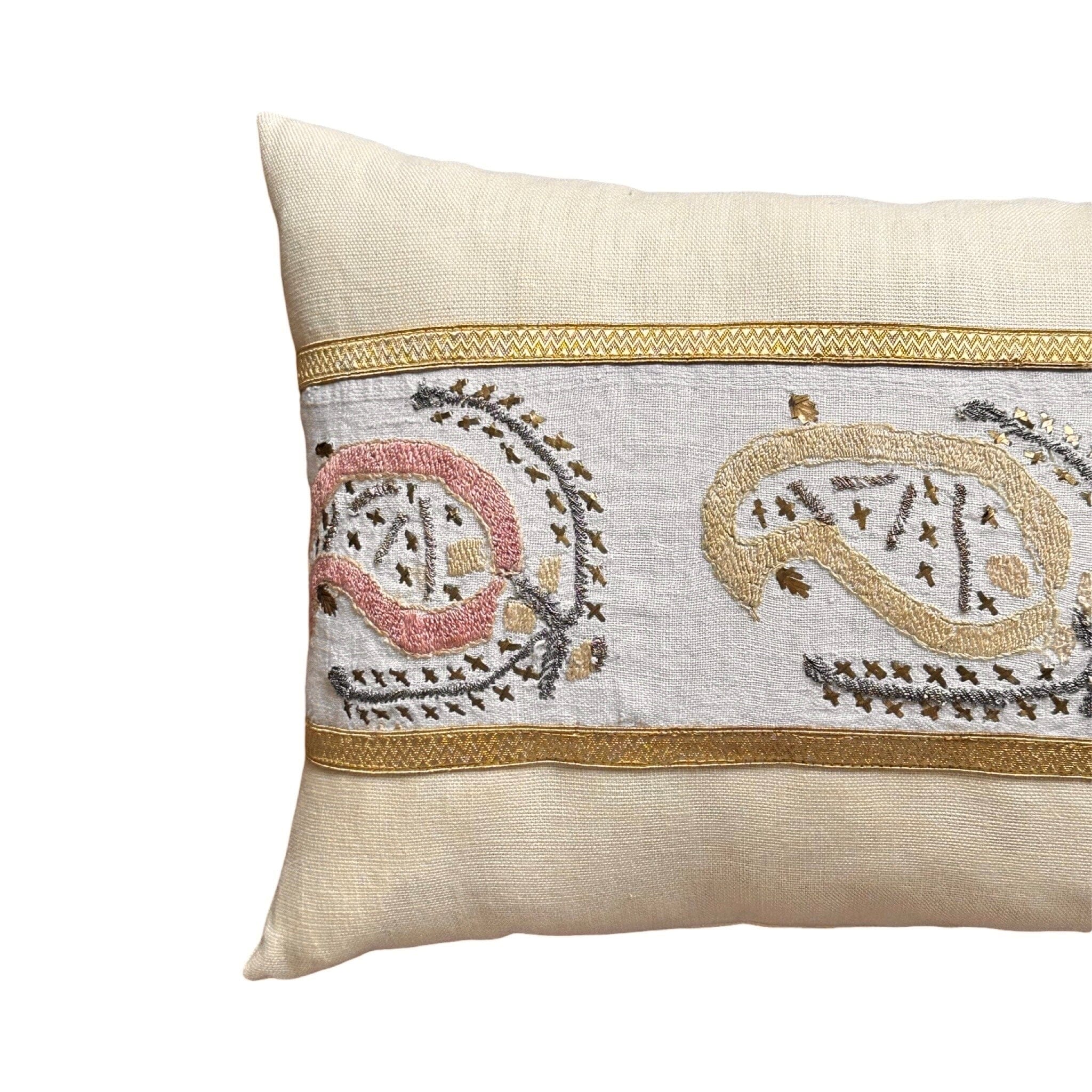 Antique Turkish Towels (#M040624A&B | 11 x16 1/2 ") New Pillows B. Viz Design