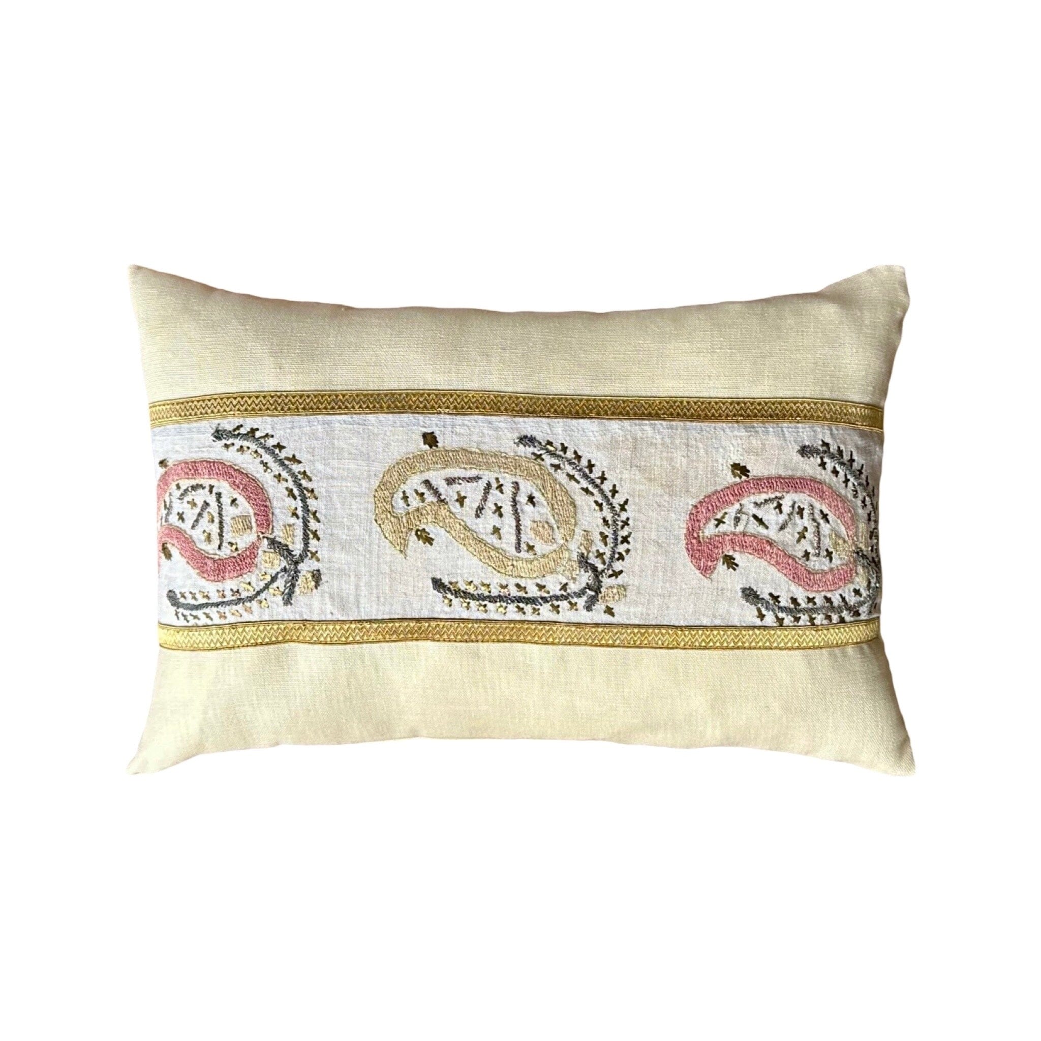 Antique Turkish Towels (#M040624A&B | 11 x16 1/2 ") New Pillows B. Viz Design