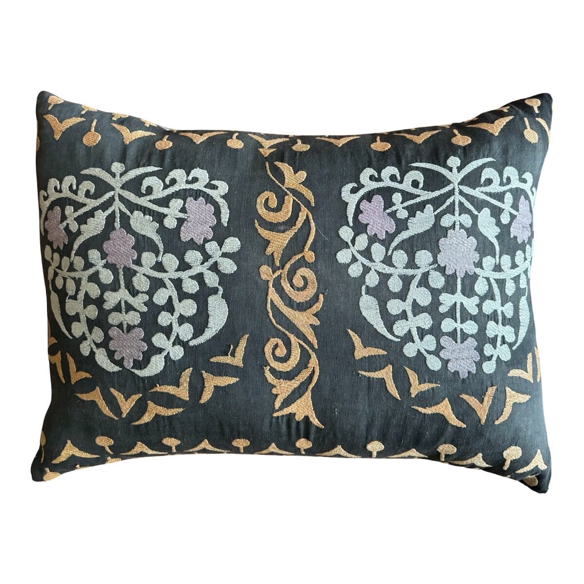 Antique Uzbek Suzani Pillow (#M131123A&B | 20.5 x 27") Pillows B. Viz Design