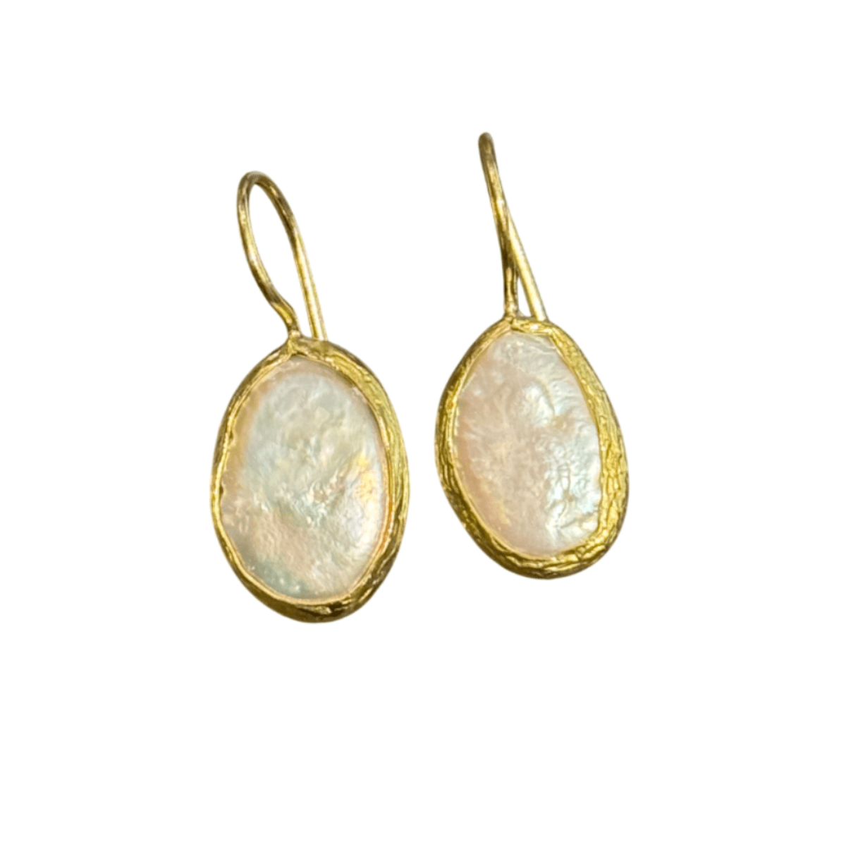 Baroque Pearl Statement Earrings Earrings Eyup Gunduz D