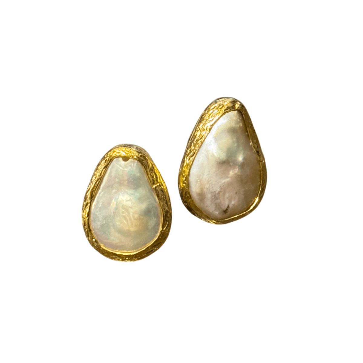 Baroque Pearl Statement Earrings Earrings Eyup Gunduz E