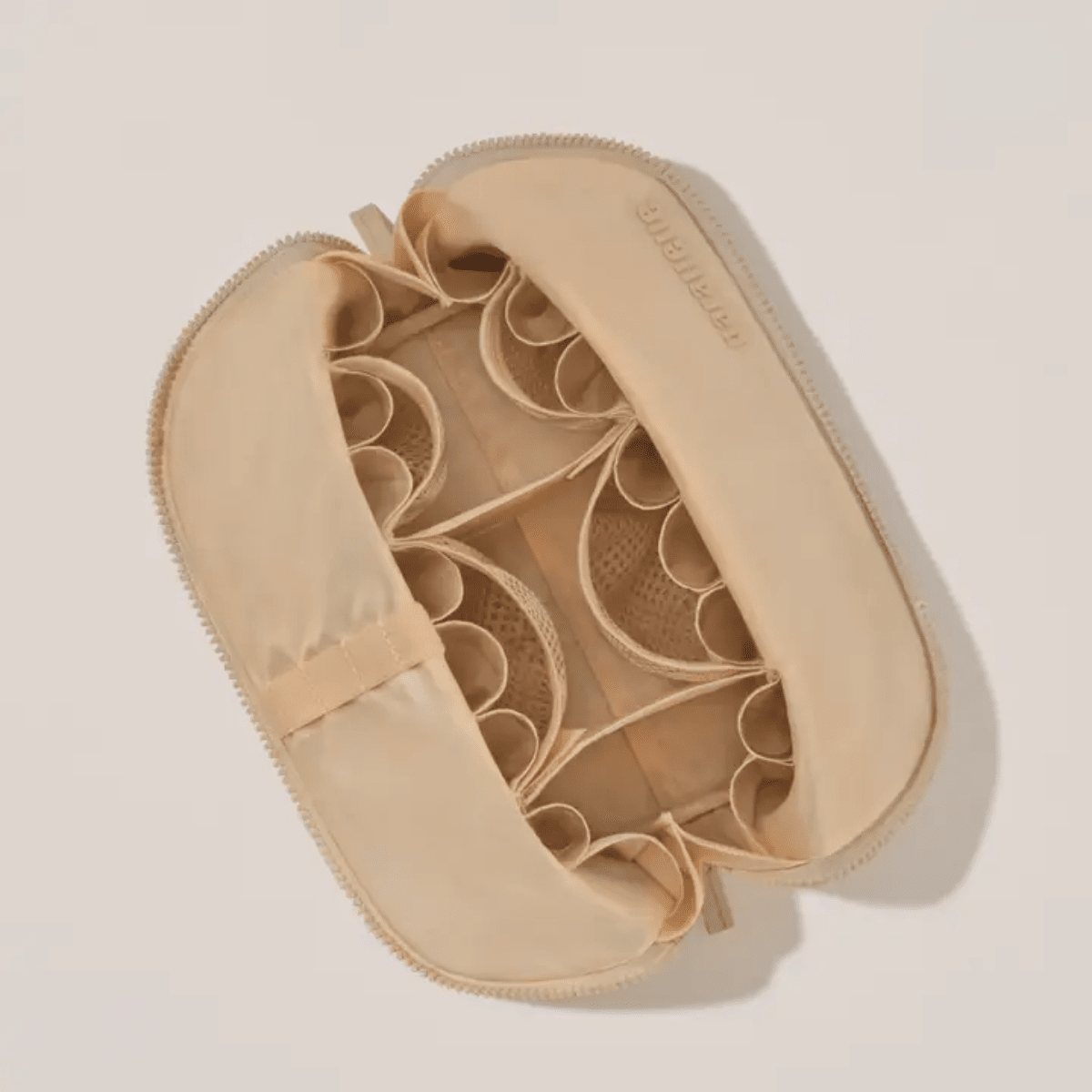 Bisque Traveler Cosmetic Bag Toiletry Bag Paraelle