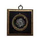 Bourbon Barrel Frame with Pendant | (3 1/4" wide x 1") Art Museum Bees
