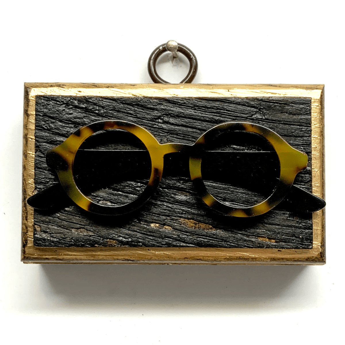 Bourdon Barrel Frame with Glasses | 3 1/4 x 1" Museum Bees Museum Bees