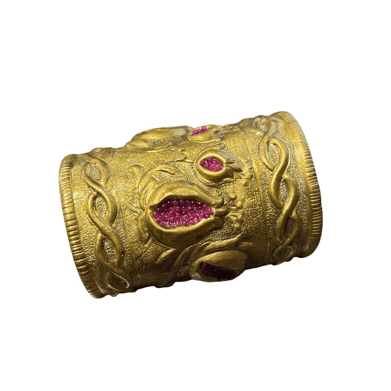 Brass Pomegranate Arm Cuff Cuff Eyup Gunduz Cuff B
