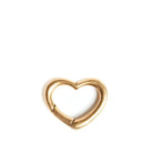 Charm Connector | Gold Plate, Heart (Large) Charm Fallen Aristocrat