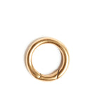 Charm Connector | Gold Plate, Large Circle Charm Fallen Aristocrat