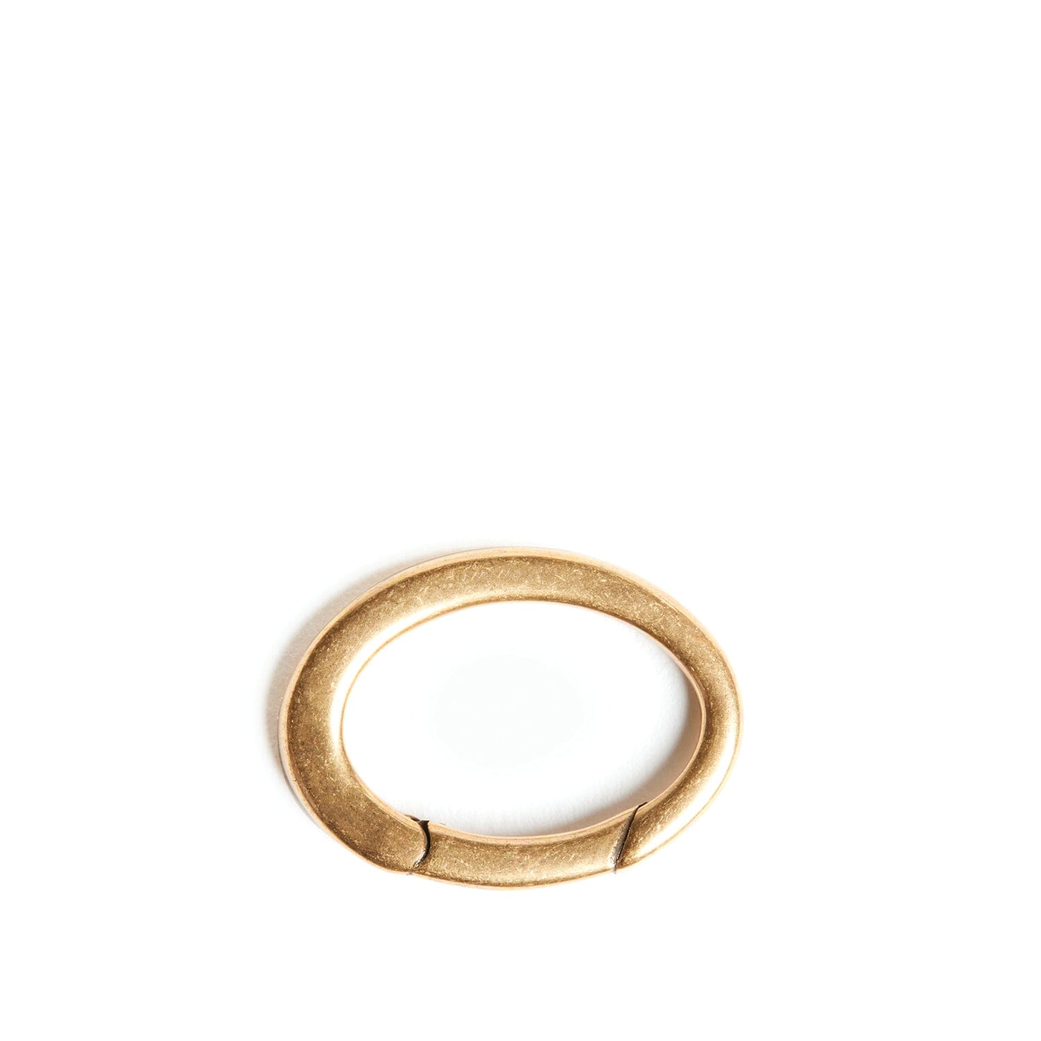 Charm Connector | Gold Plate, Medium Oval Charm Fallen Aristocrat