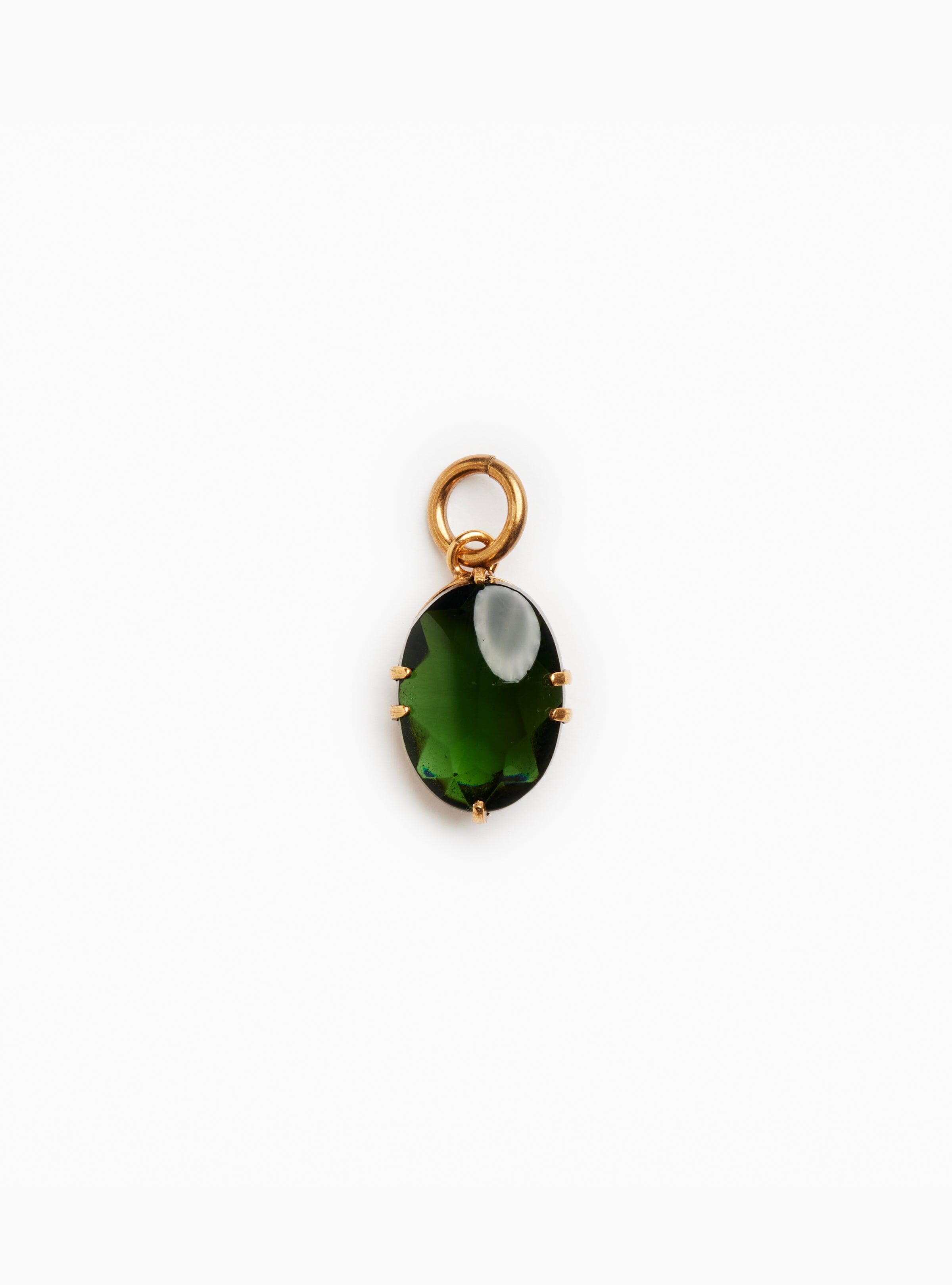 Dark Green Stone Charm Charm Fallen Aristocrat