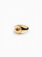 Evil Eye Signet Ring Jewelry Fallen Aristocrat
