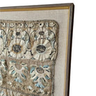 Framed 18th Century Muslin Hand Embroidered Ottoman Towels (430423) Antique Textile Rebecca Vizard