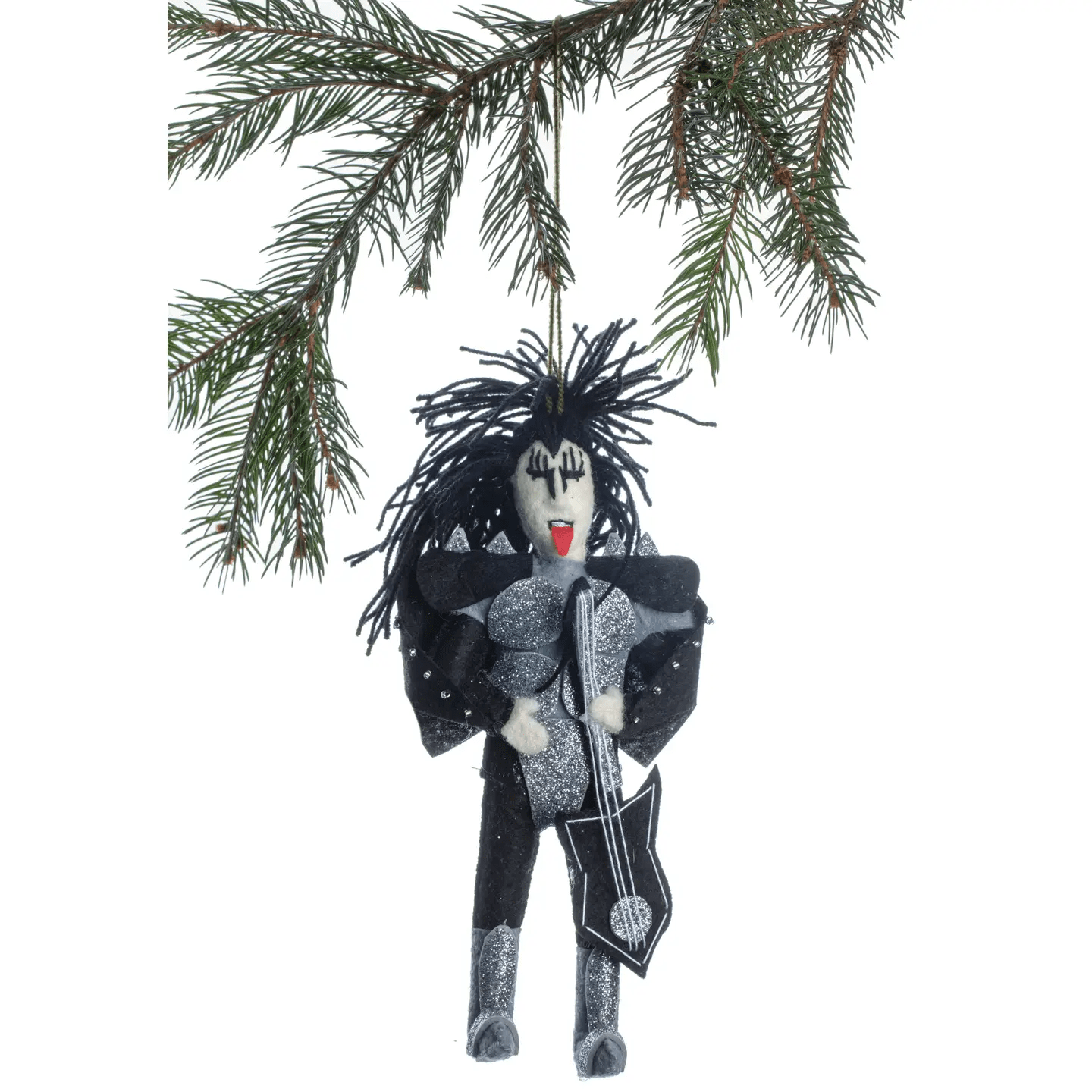 "Gene Simmons" Felt Ornament Holiday Ornaments Silk Road Bazaar