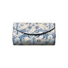 Glasses Case made of Fortuny Fabric Glasses Case Jan Whitlock Blue and Antique Gold