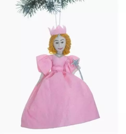 "Glinda the Good Witch" Felt Ornament Holiday Ornaments Silk Road Bazar