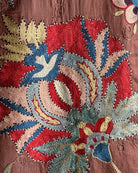 Hand Stitched All Silk Suzani (CSSU082024| 63 x 86") Suzani Aziz Suzani