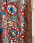 Hand Stitched All Silk Suzani (CSSU082024| 63 x 86") Suzani Aziz Suzani