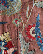 Hand Stitched All Silk Suzani (CSSU082024| 63 x 86") Suzani Aziz Suzani