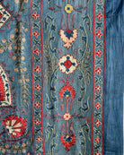 Hand Stitched All Silk Suzani (CSSU082324| ") Suzani Aziz Suzani