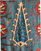 Hand Stitched All Silk Suzani (CSSU082324| ") Suzani Aziz Suzani
