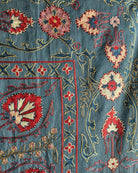 Hand Stitched All Silk Suzani (CSSU082324| ") Suzani Aziz Suzani