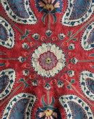 Hand Stitched All Silk Suzani (CSSU082324| ") Suzani Aziz Suzani