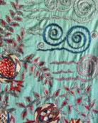 Hand Stitched All Silk Suzani (CSSU084644| 64 x 83") Suzani Aziz Suzani
