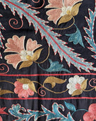 Hand Stitched All Silk Suzani (CSSU44125| 64 x 81") Suzani Aziz Suzani
