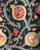 Hand Stitched All Silk Suzani (CSSU44125| 64 x 81") Suzani Aziz Suzani