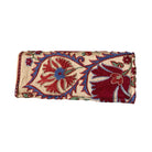 Hand Stitched Suzani Clutch From Uzbekistan (#7923 | 5 1/4 x 12") Clutch Bag Fergana Aziz