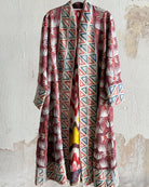 Hand-Stitched Suzani Coat from Uzbekistan (#CSSU48625) Coat Aziz Suzani