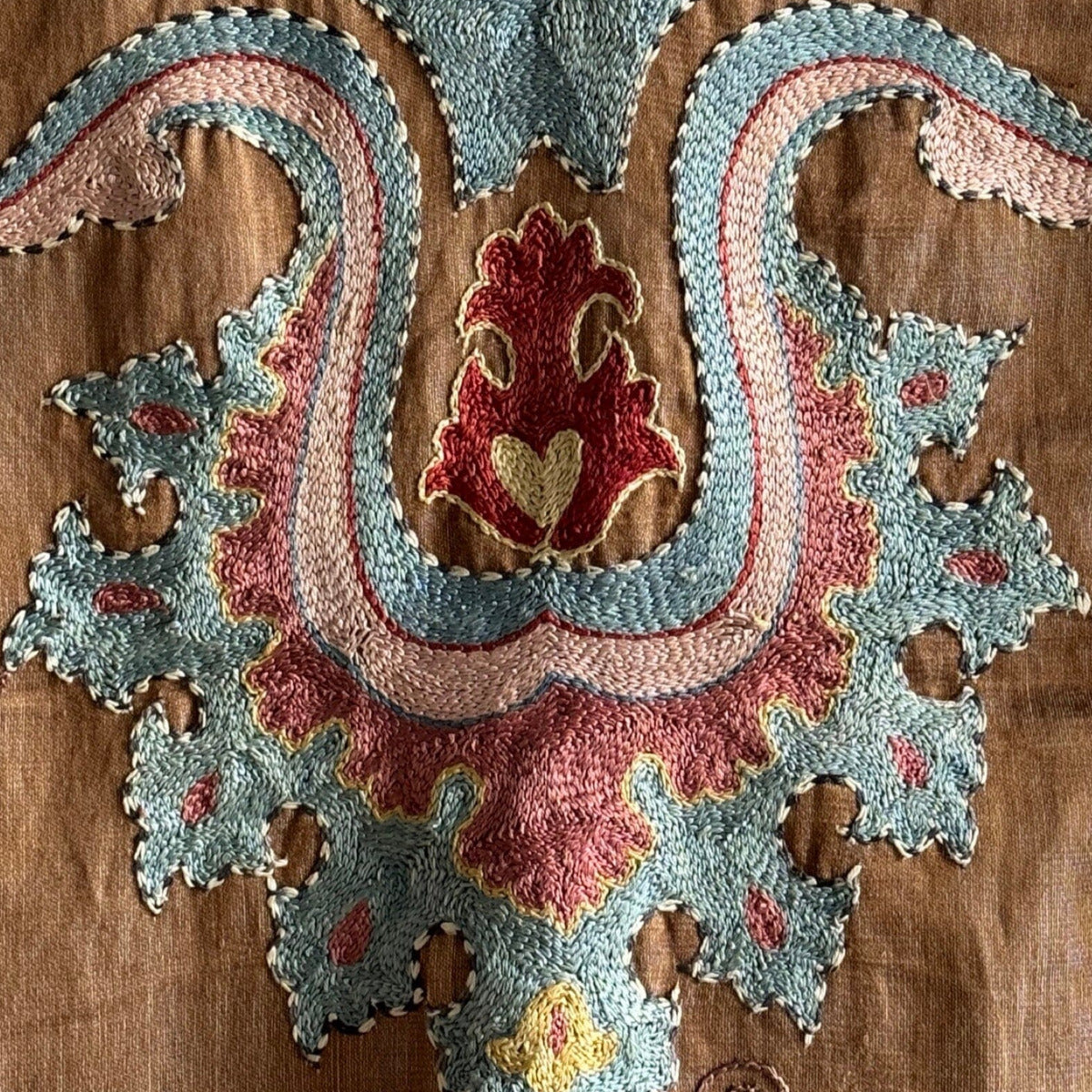 Hand Stitched Suzani (CSSU010924 | 63 x 86") Suzani Aziz Suzani