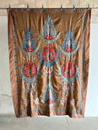 Hand Stitched Suzani (CSSU010924 | 63 x 86") Suzani Aziz Suzani