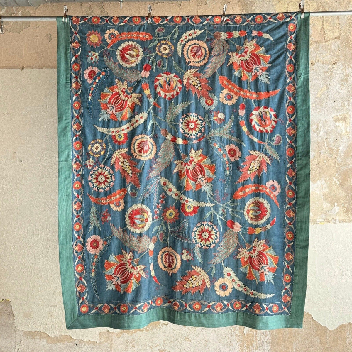 Hand Stitched Suzani (CSSU011124 | 65x82") Suzani Aziz Suzani